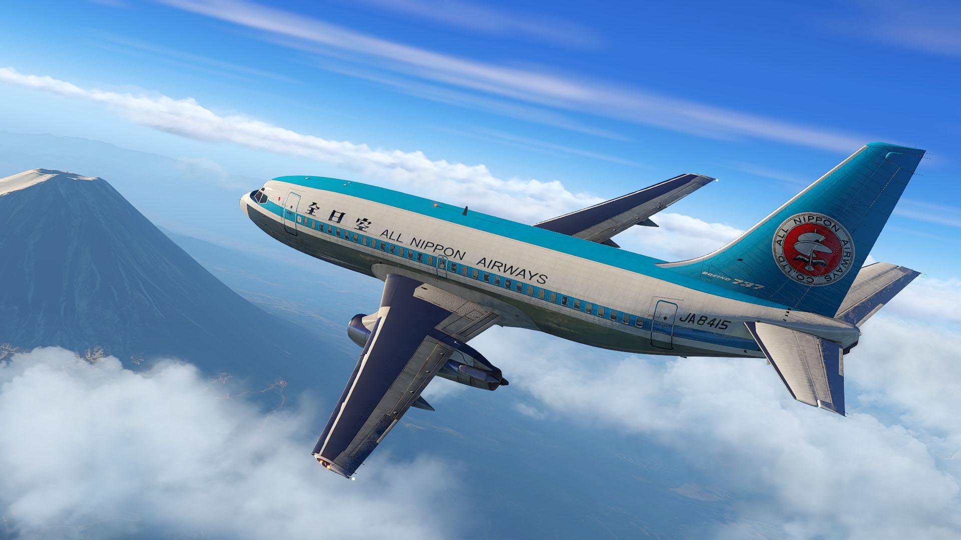 Flyjsim 737-200 - All Nippon Airways ('Mohican' Livery) - 732