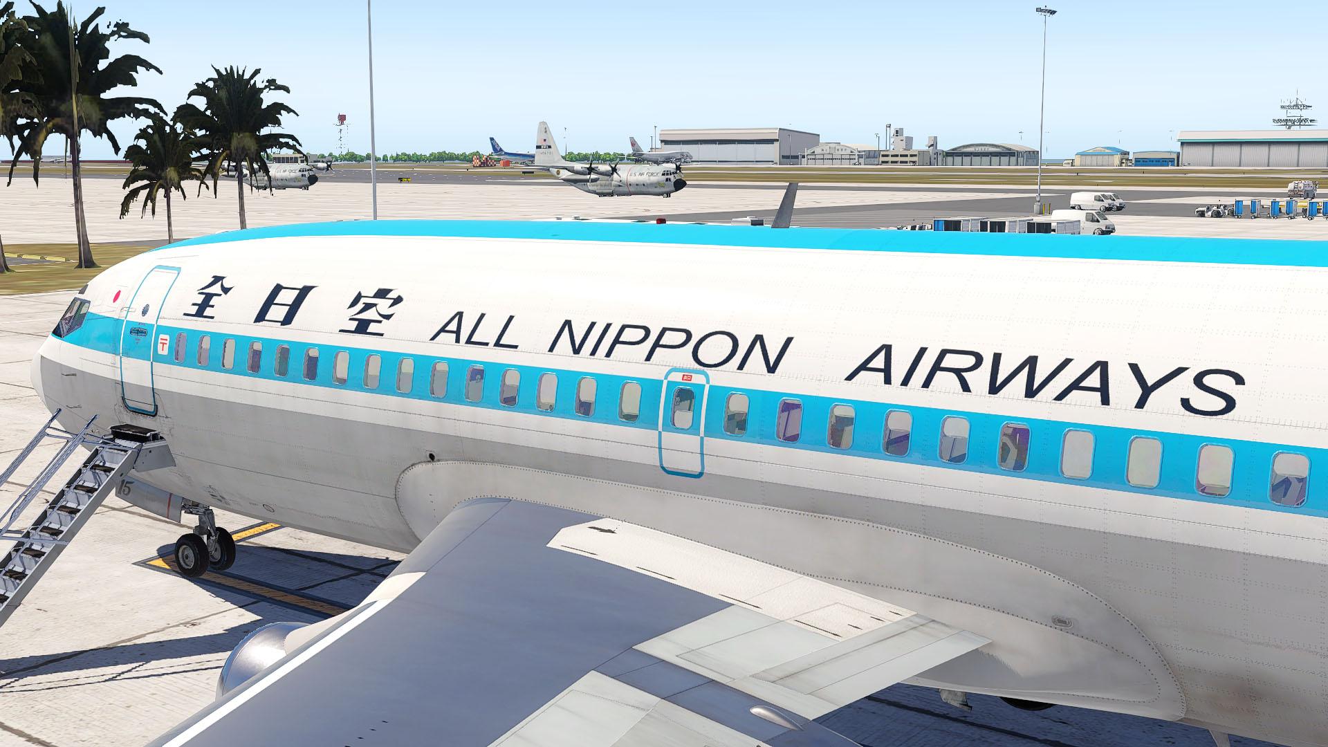 Flyjsim 737-200 - All Nippon Airways ('Mohican' Livery) - 732
