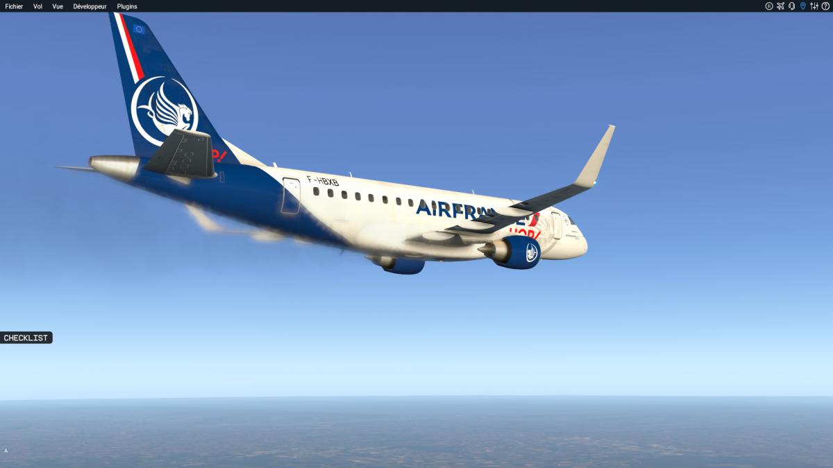 Embraer E175 by X-Crafts | Air France Hop! Fictive (lstcrw