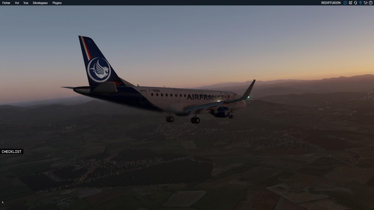 Embraer E175 by X-Crafts | Air France Hop! Fictive (lstcrw