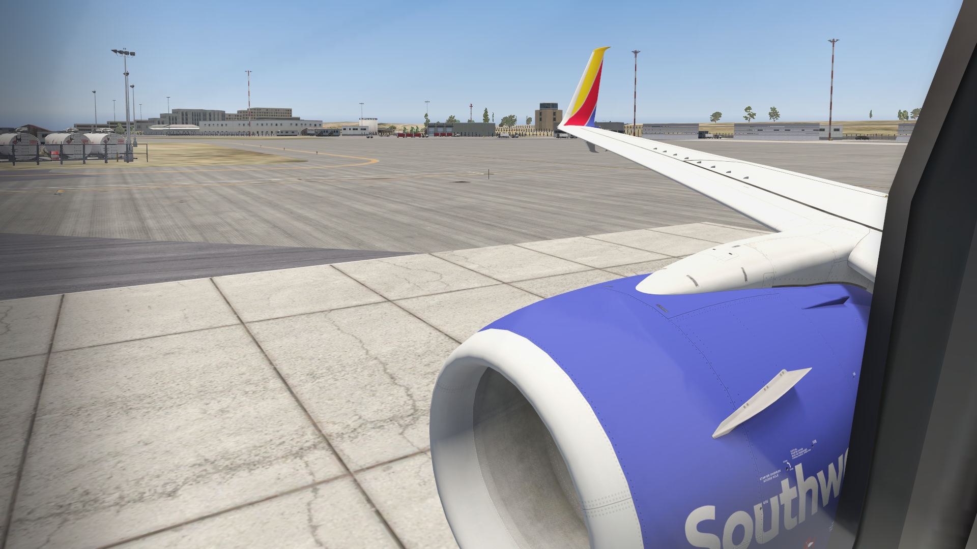 B737-800 DEFAULT/ZIBO CUSTOM COCKPIT/WINGVIEWS - Aircraft Skins