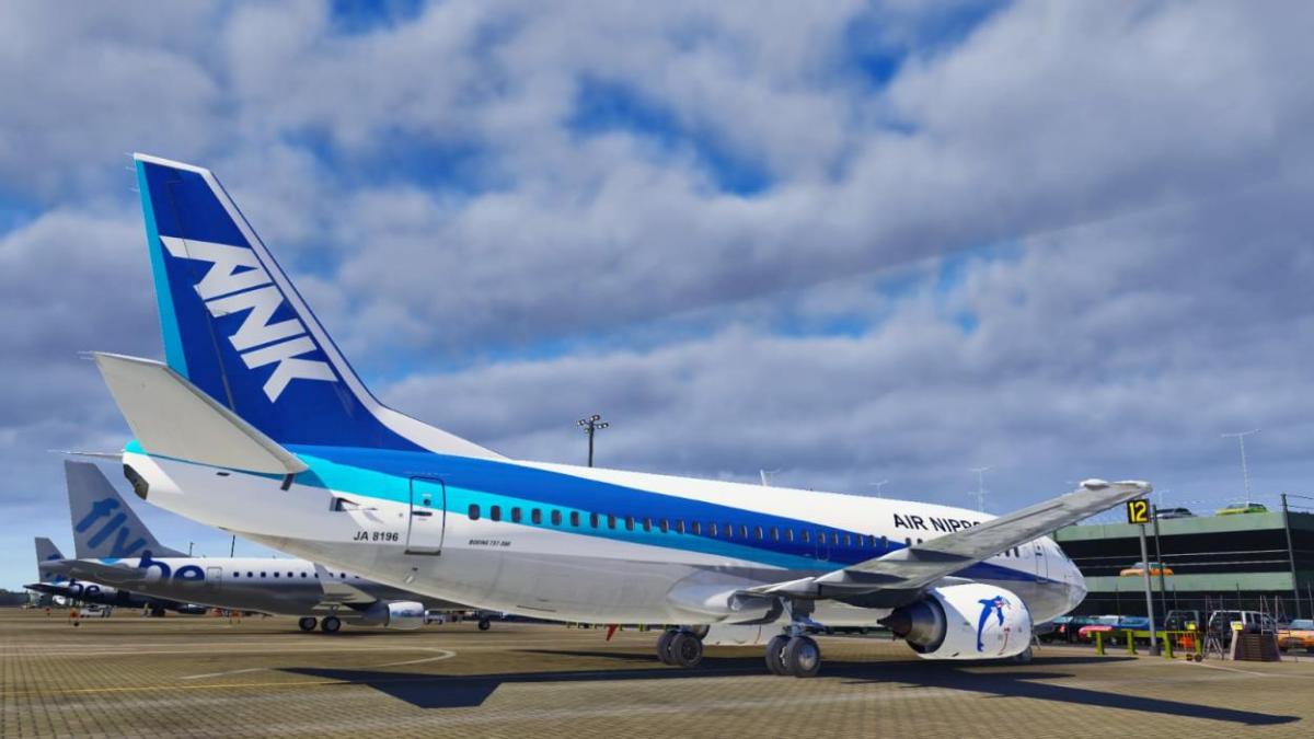 IXEG 737-300 Air Nippon (ANK) Livery - Aircraft Skins - Liveries