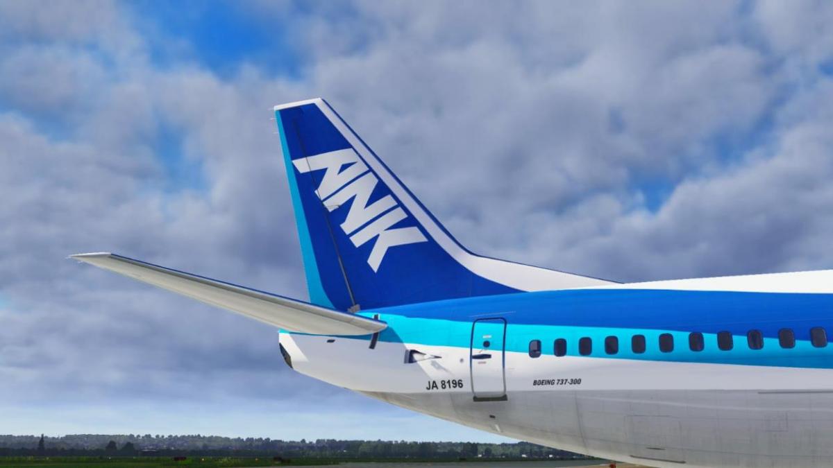 IXEG 737-300 Air Nippon (ANK) Livery - Aircraft Skins - Liveries