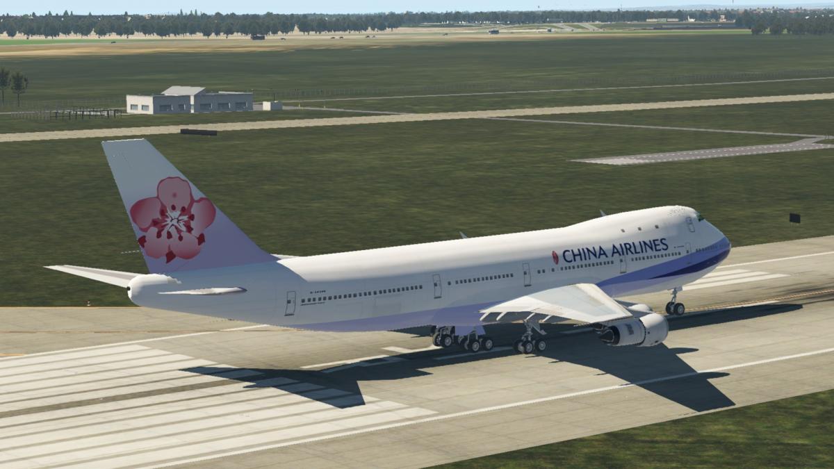 China Airlines livery for Boeing 747-100 JT9D XP11 - Aircraft