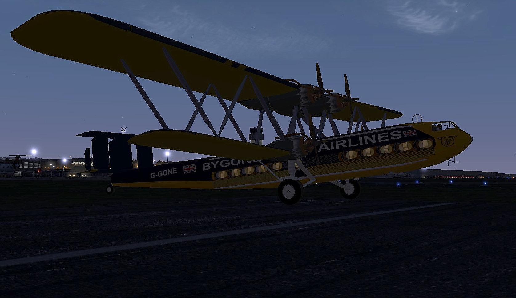 Bygone Airlines G-Gone (Handley Page HP 42/45 by Norvell