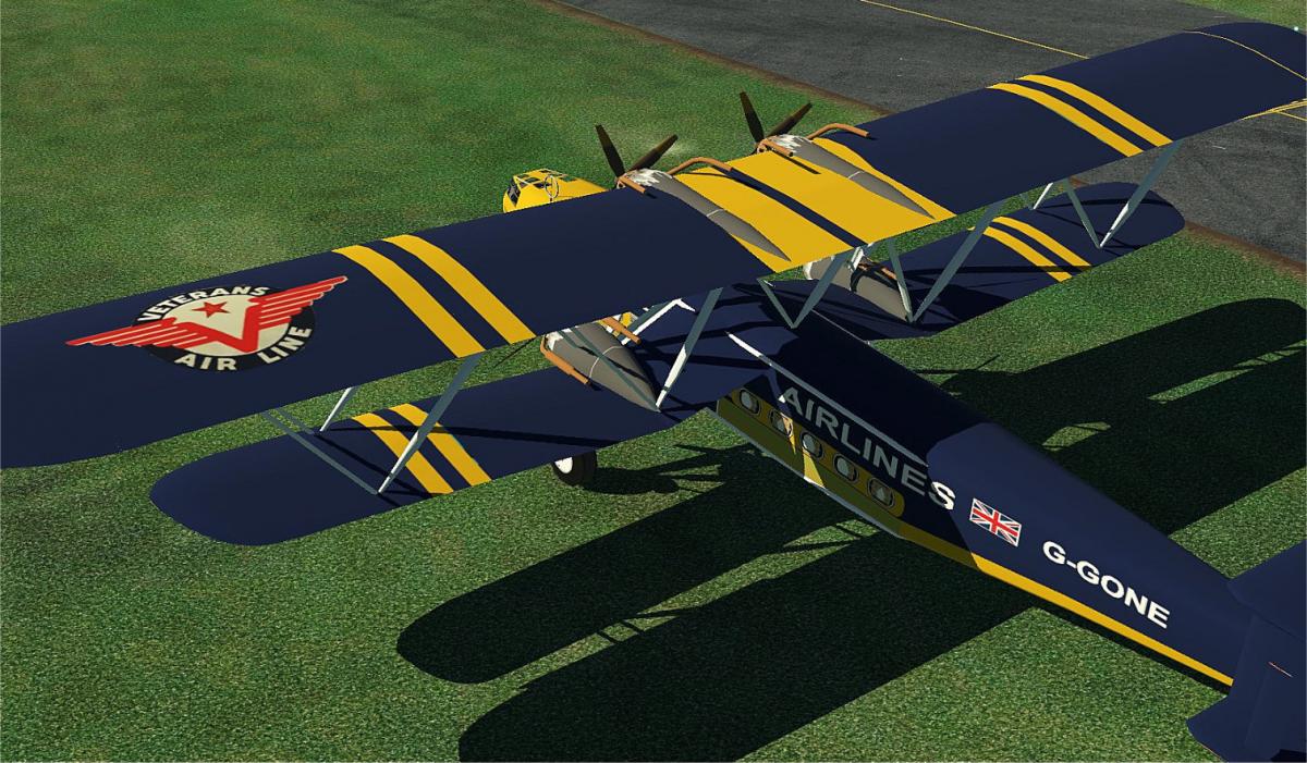 Bygone Airlines G-Gone (Handley Page HP 42/45 by Norvell