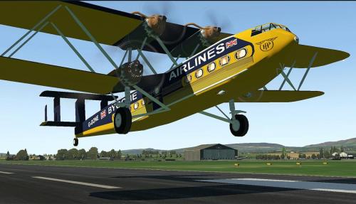 Bygone Airlines G-Gone (Handley Page HP 42/45 by Norvell