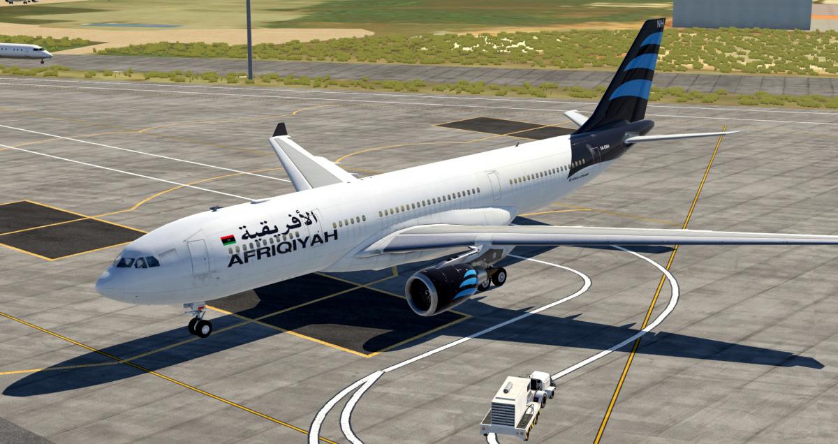 A330-200 (JD) - Afriqiyah Airways (5A-ONH) - Aircraft Skins