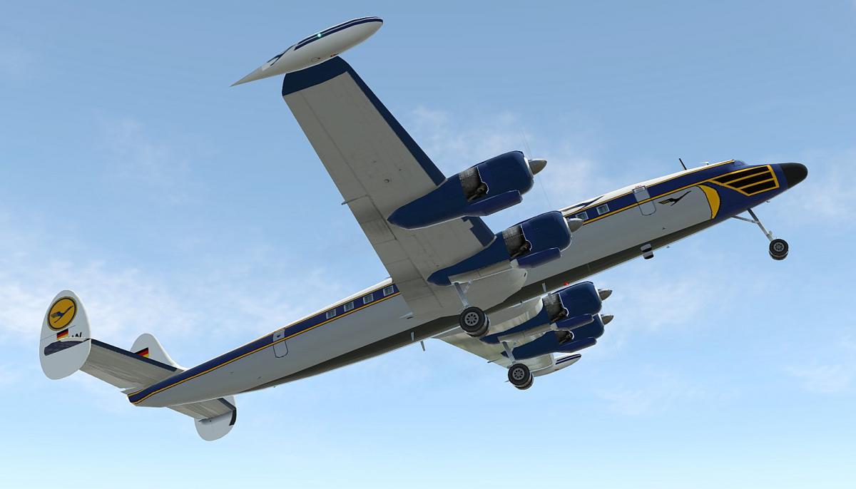Lufthansa Lockheed D-LTAW (L-1049G Super Constellation) - Aircraft
