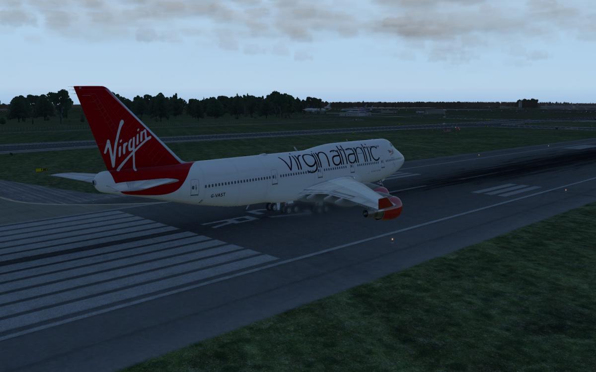 Boeing 747-400 | Virgin Atlantic 'G-VAST' livery - Aircraft Skins