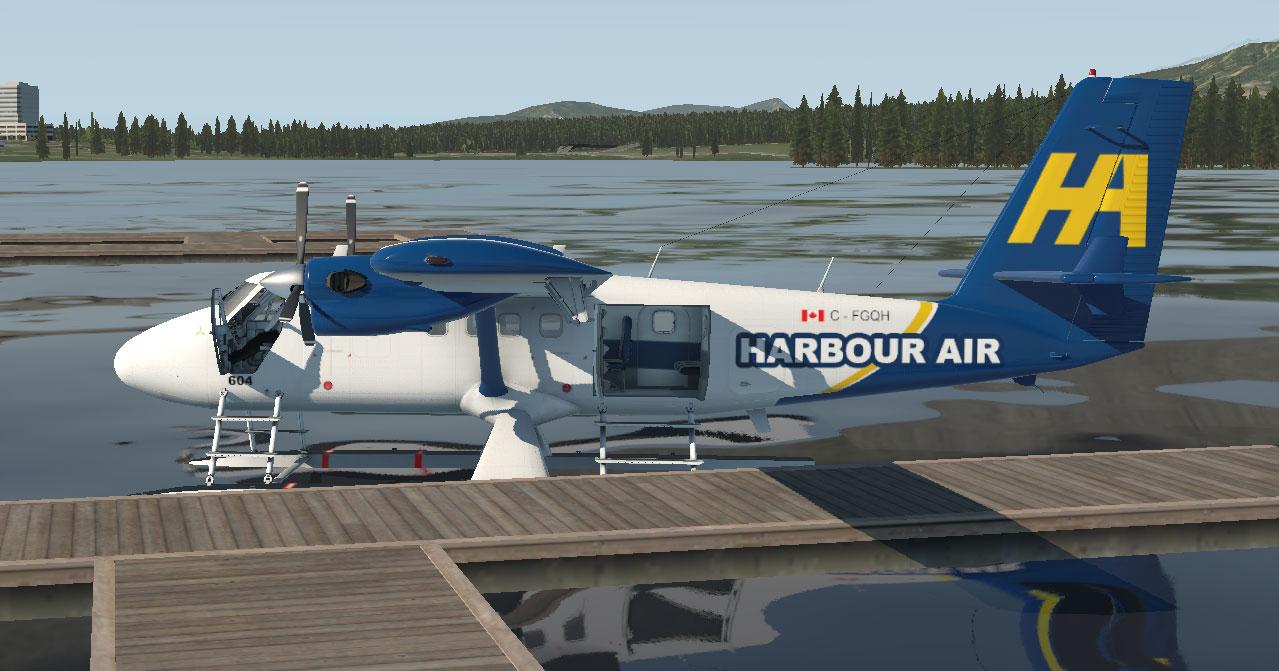 RWDesigns DHC-6 Twin Otter 300 Series v2 Harbour Air ([SN: C-FGQH