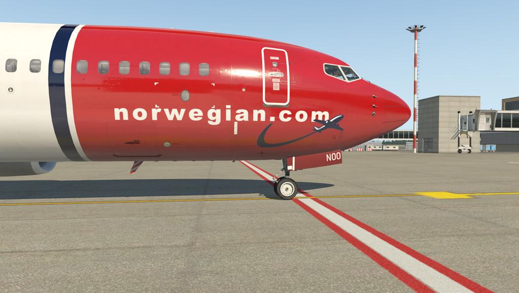 Norwegian 737-800 