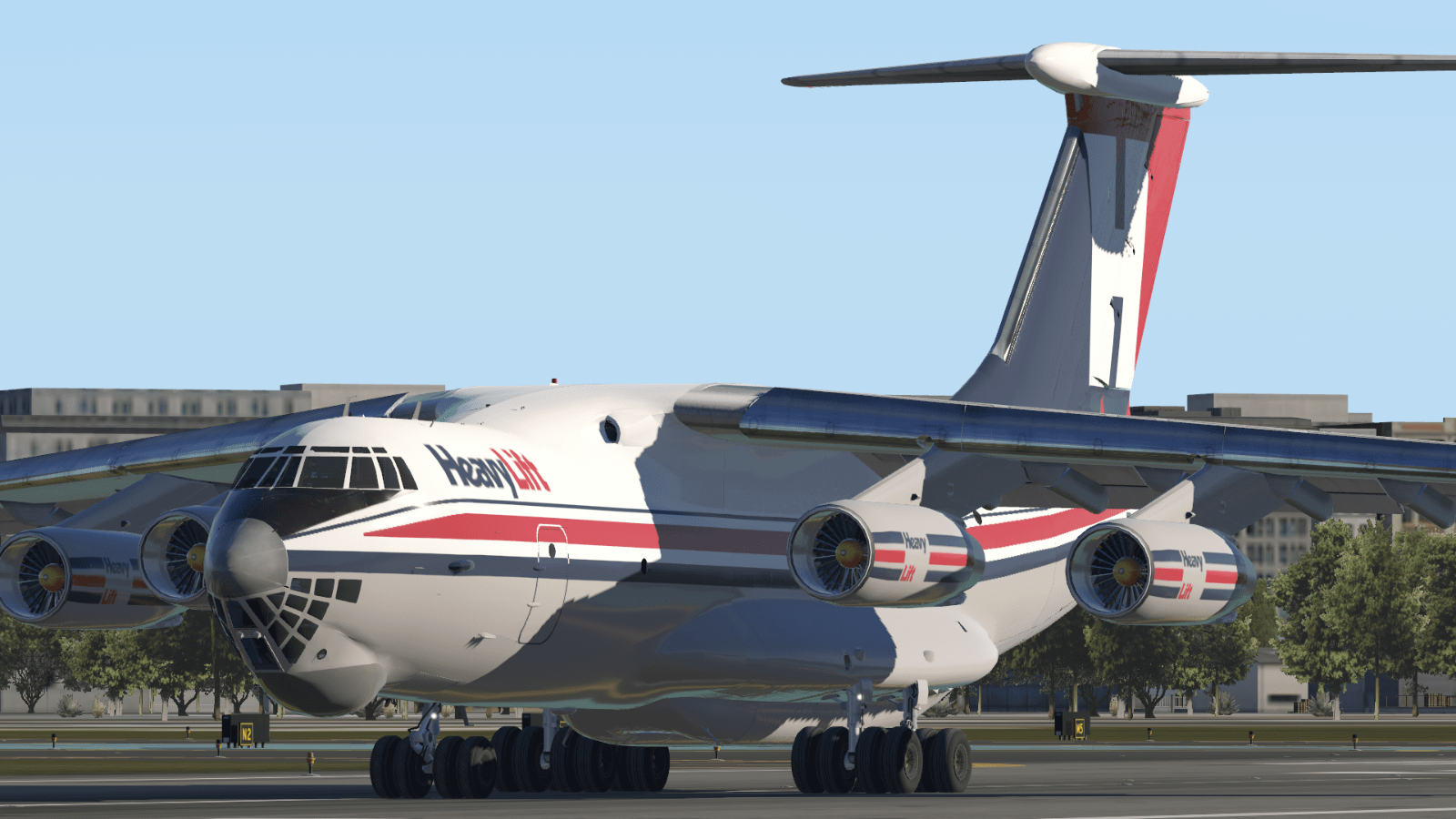 HeavyLift Il-76 - Aircraft Skins - Liveries - X-Plane.Org Forum
