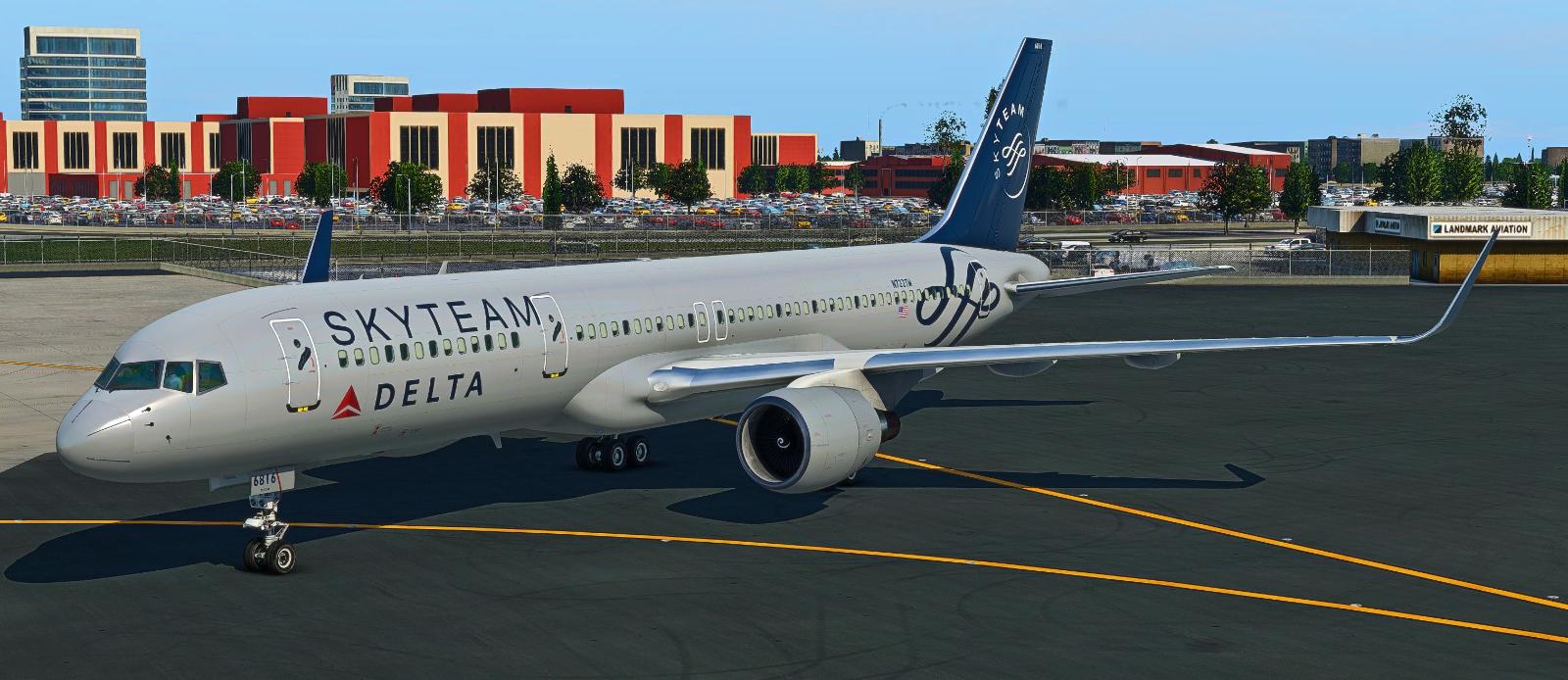 Flight Factor 757-200 v2 - Delta Airlines Skyteam - N722TW