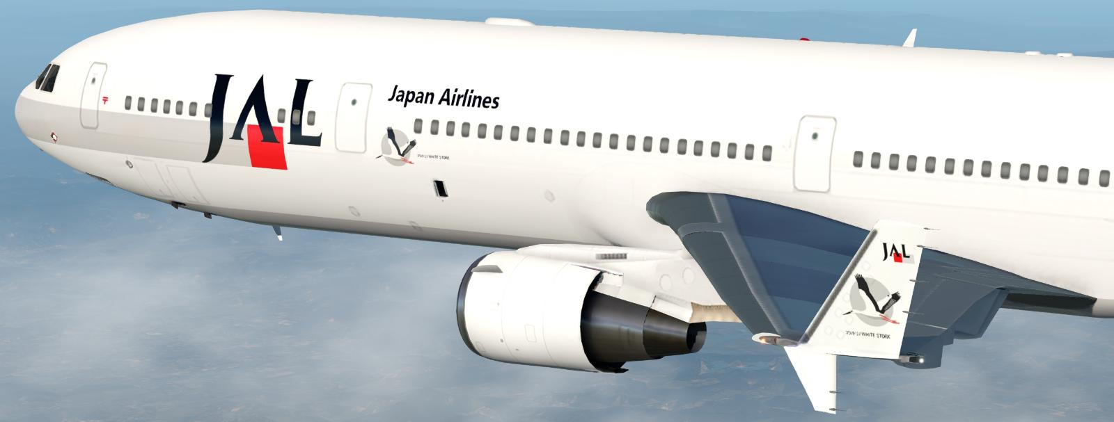 Japan Air Lines Livery for Overland MD-11 FSX conversion 1.0