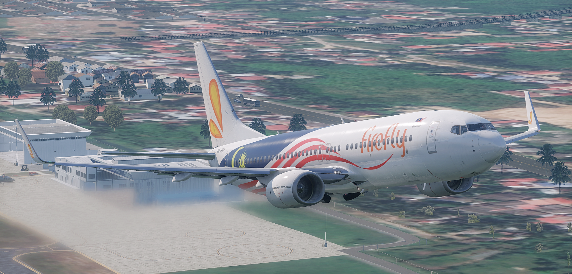 マイロ君 Firefly 9M-MXF Negaraku for Zibo 737 - Aircraft Skins - Liveries