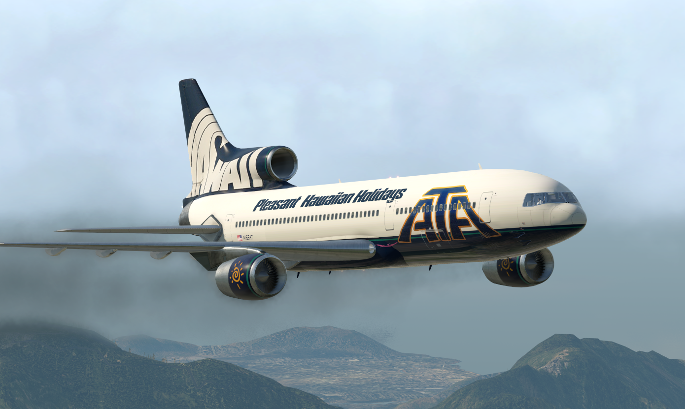 American Trans Air (ATA) L-1011 Hawaii Set - Aircraft Skins