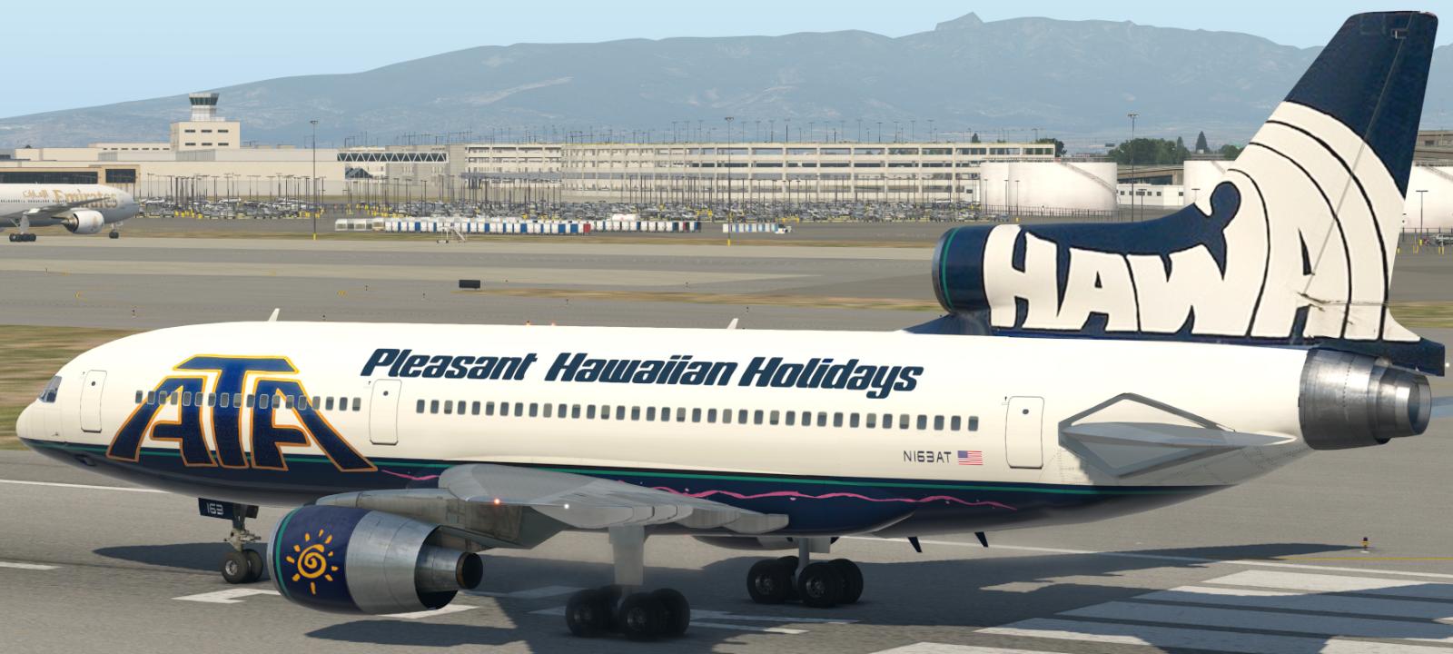 American Trans Air (ATA) L-1011 Hawaii Set - Aircraft Skins