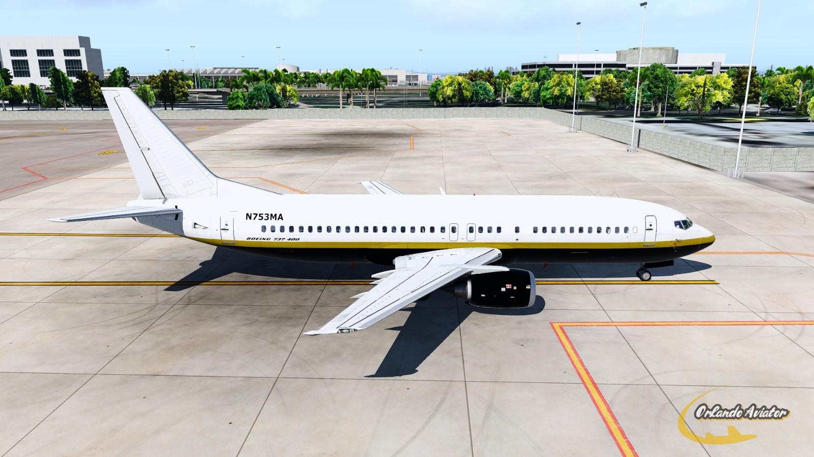 N753MA Miami Air for IXEG/RG 734 Mod - Aircraft Skins - Liveries