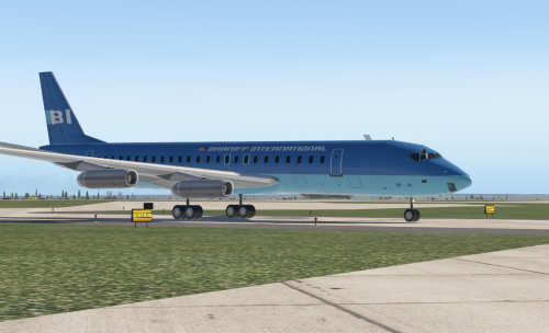Braniff International Airways Douglas DC-8-62 N1804 - Aircraft