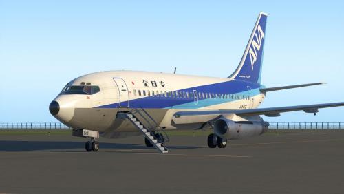 FlyJSim 737-200 - All Nippon Airways (JA8456) - Aircraft Skins