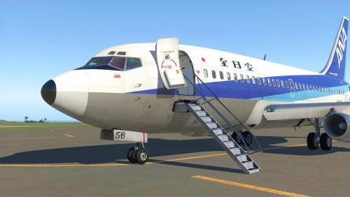 FlyJSim 737-200 - All Nippon Airways (JA8456) - Aircraft Skins