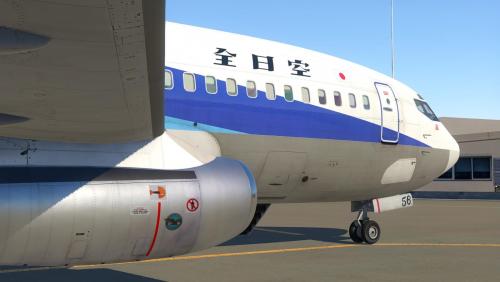 FlyJSim 737-200 - All Nippon Airways (JA8456) - Aircraft Skins