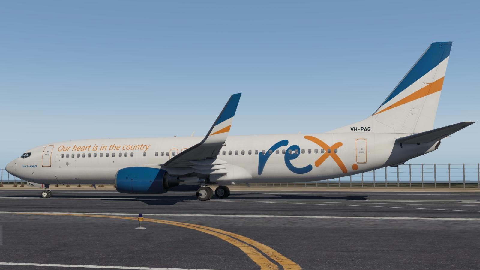 Regional Express REX FLEET For Zibo 737X 3.31+ - Aircraft Skins