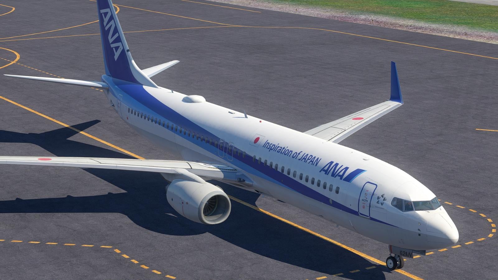 Zibo 737-800 - All Nippon Airways (JA62AN) - Aircraft Skins