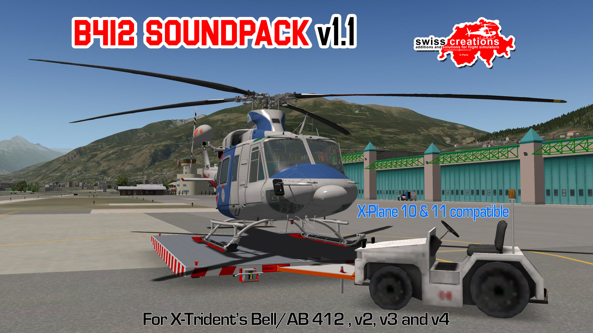 Swisscreations Bell 412 SoundPack - Custom Sounds - X-Plane.Org Forum