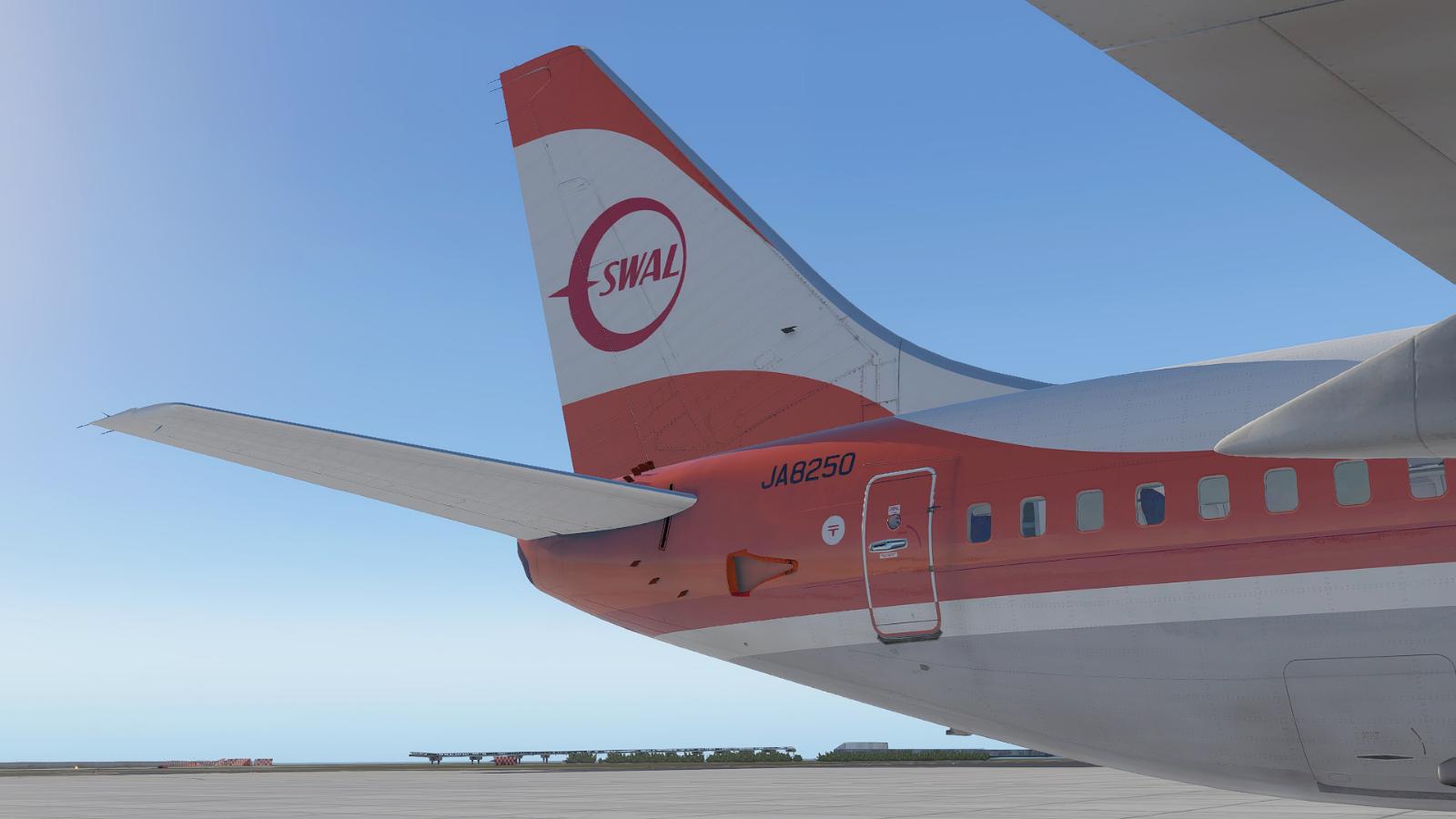 FlyJSim 737-200 - Southwest Air Lines (南西航空) (JA8250