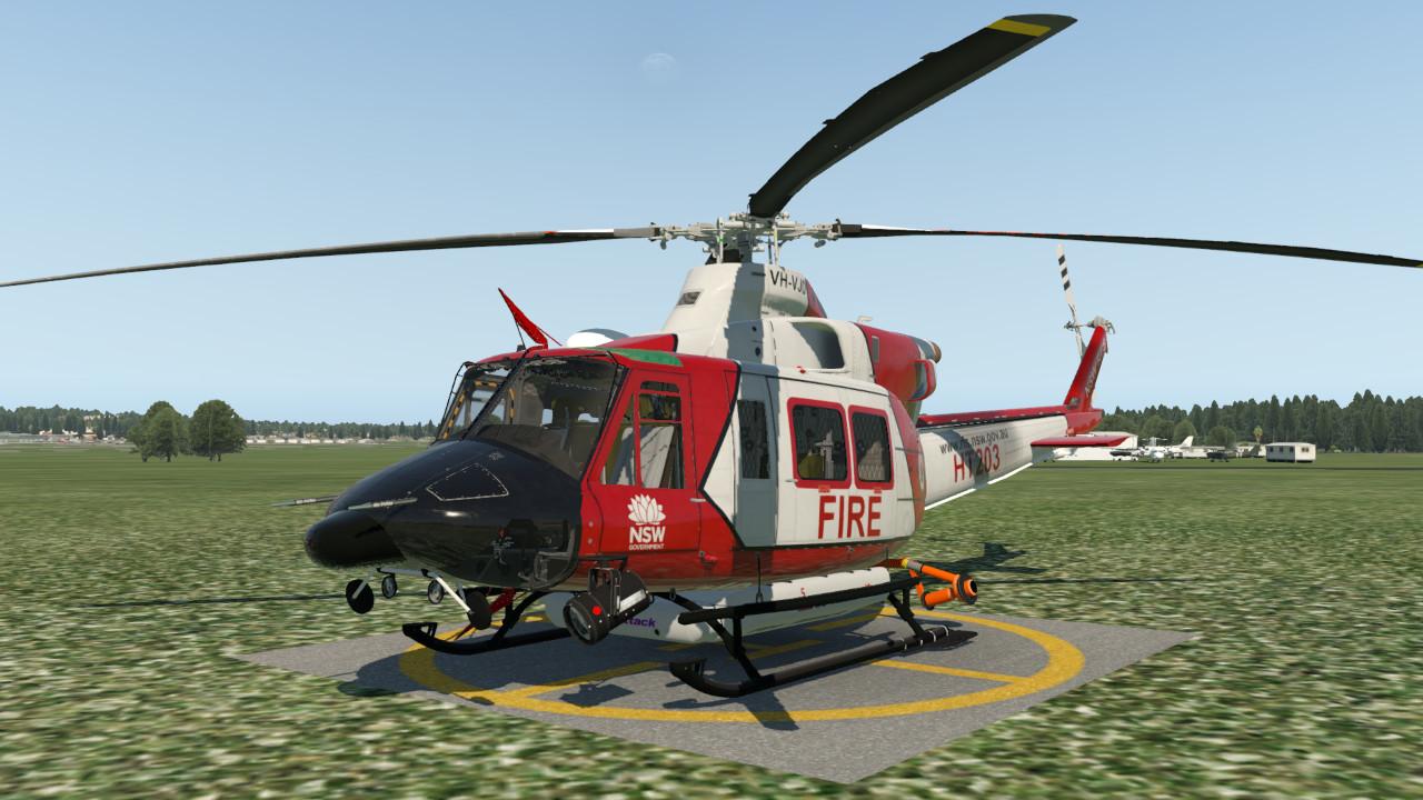 X-Trident Bell 412 New South Wales Rural Fire Service - Aircraft