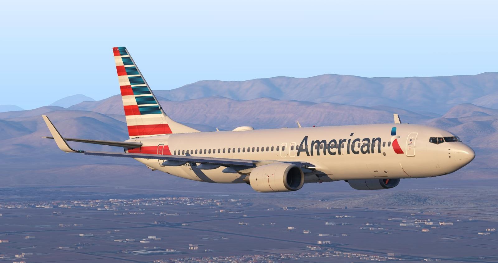 American Airlines (N927NN) - Zibo 737-800 - Aircraft Skins