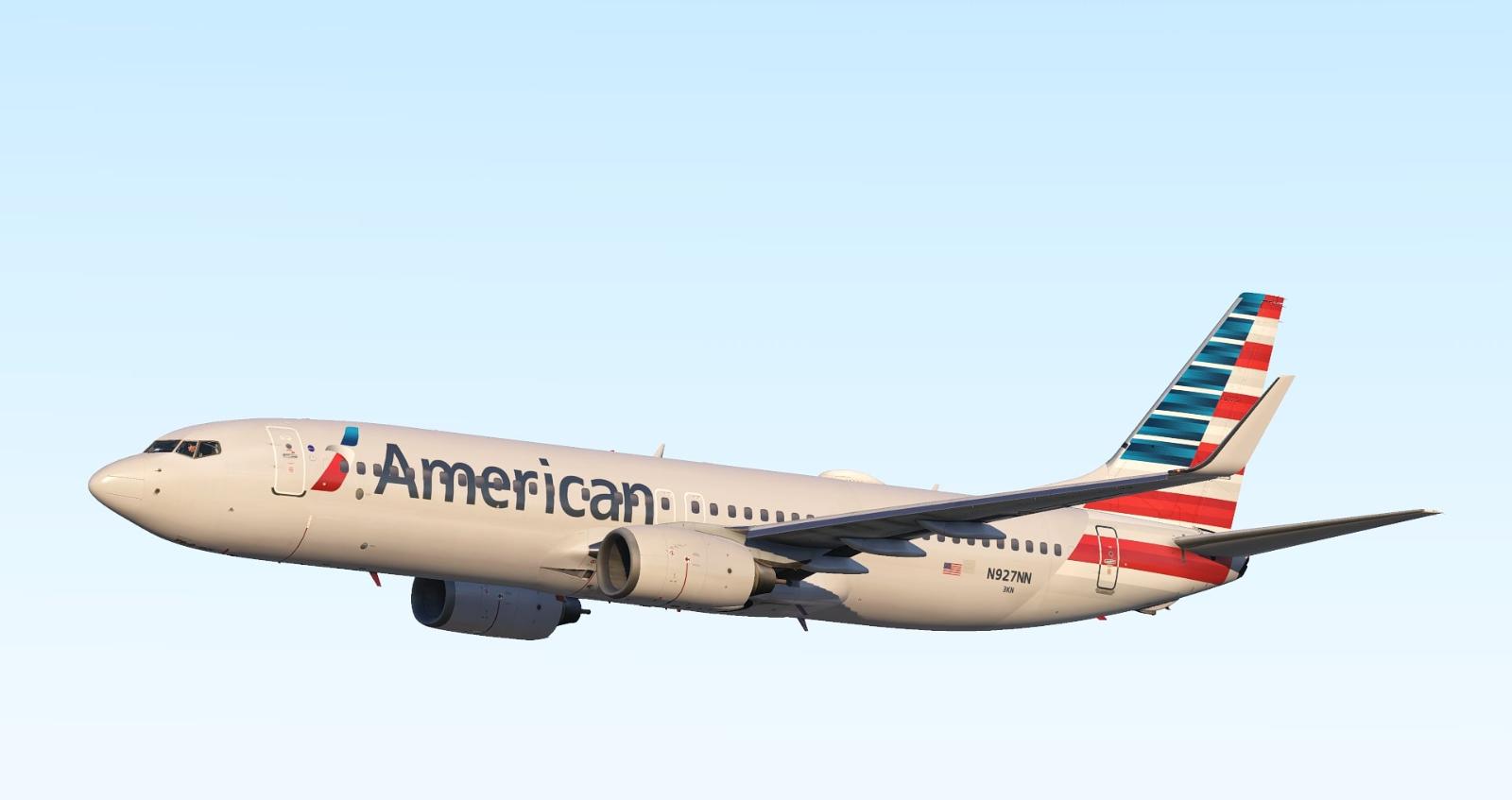 American Airlines (N927NN) - Zibo 737-800 - Aircraft Skins