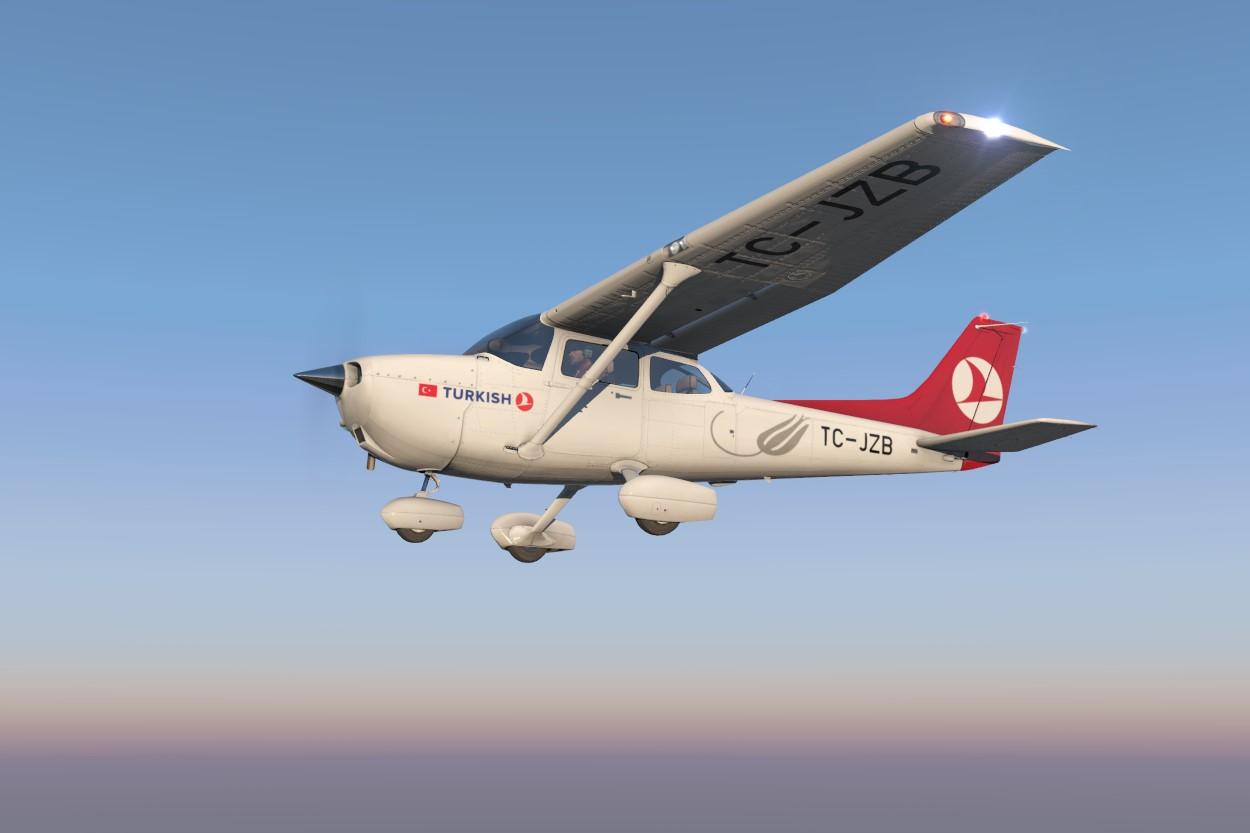 Turkish Flight Academy Cessna TC-JZB - Aircraft Skins - Liveries