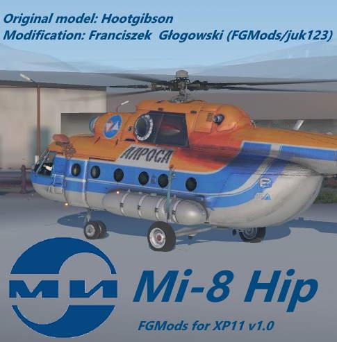 Mil Mi-8 Hip mod for XP11 FULL VERSION - Helicopters - Rotorcraft