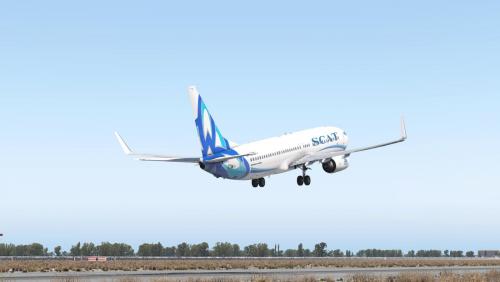 Zibo B738 SCAT Airlines - Aircraft Skins - Liveries - X-Plane.Org