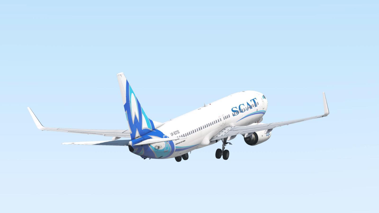 Zibo B738 SCAT Airlines - Aircraft Skins - Liveries - X-Plane.Org