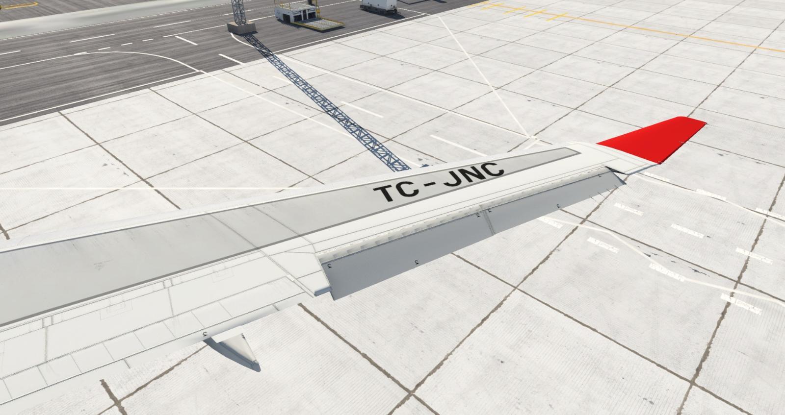 Turkish Airlines Retro TC-JNC for JARDesign A330 GE Mod - Aircraft