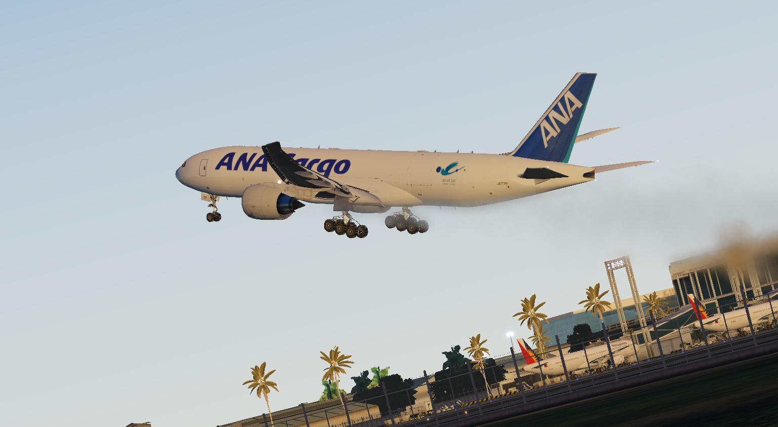 ANA Cargo for Flight Factor Boeing 777F - Aircraft Skins