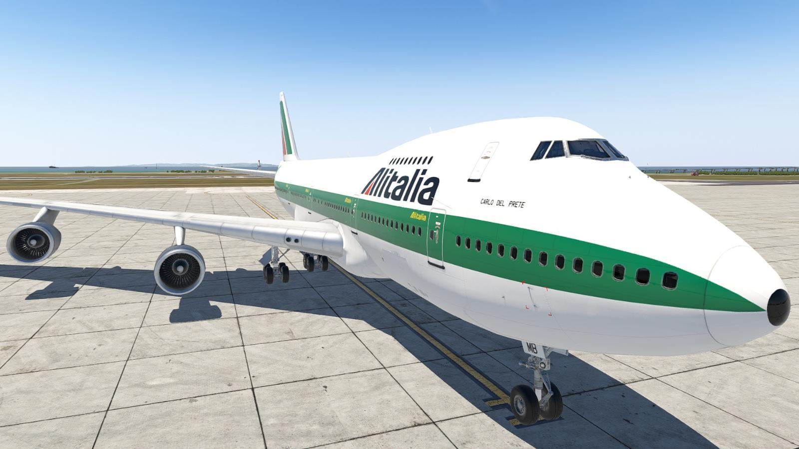 Felis 747-200 - Alitalia (I-DEMB) - Aircraft Skins - Liveries - X