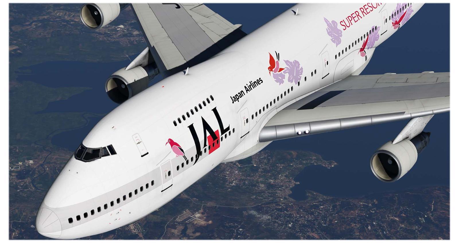 Felis 747-200 Japan Airlines Super Resort Express / Resocha