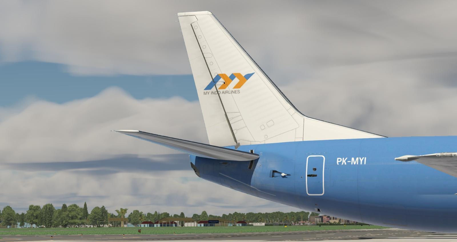 My Indo Airlines PK-MYI for IXEG 737 Classic - Aircraft Skins