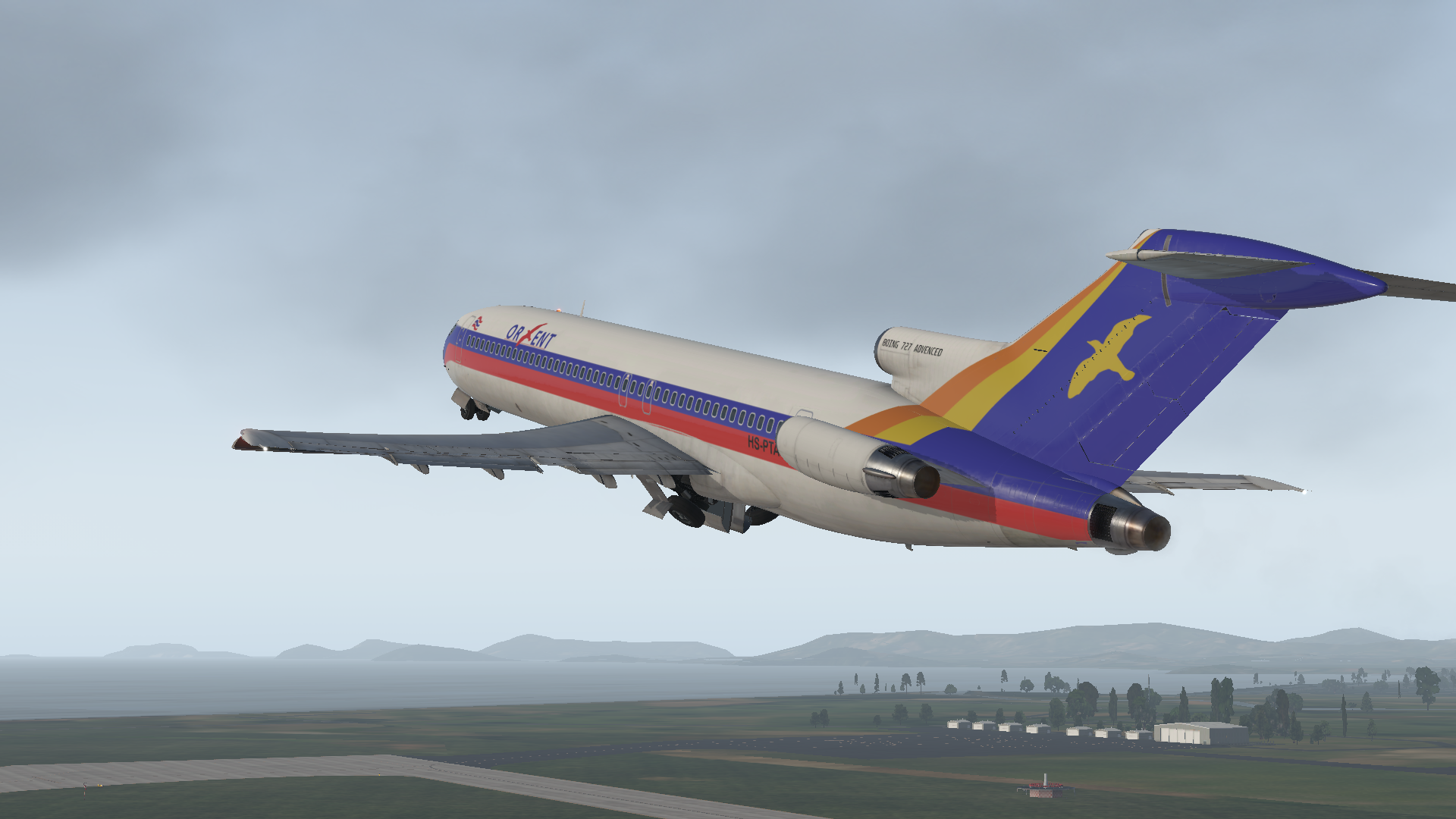 FJS 727-200 Orient Thai HS-PTA - FlyJSim - X-Plane.Org Forum