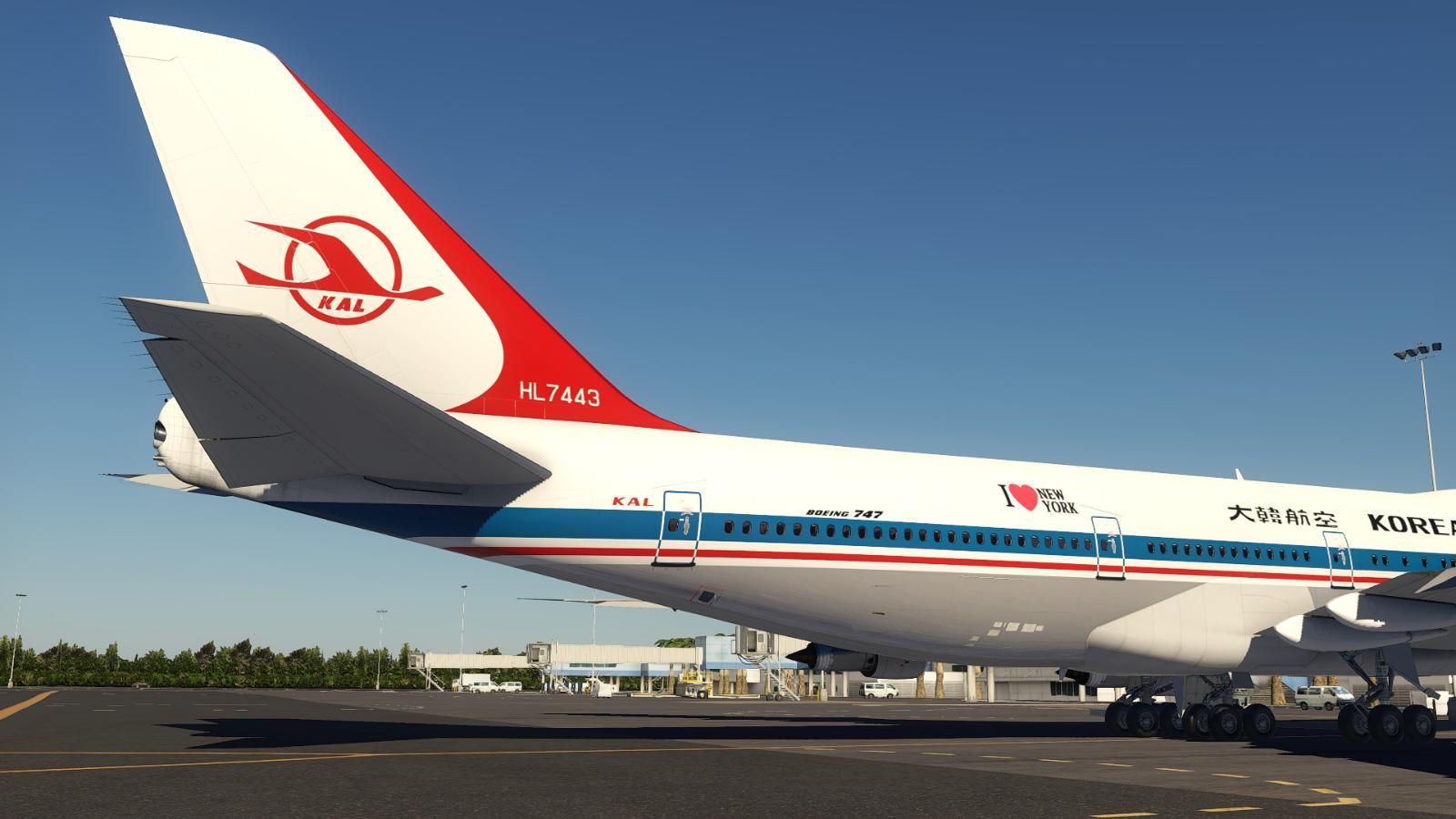Felis 747-200 - Korean Air Lines (HL7443) - Aircraft Skins