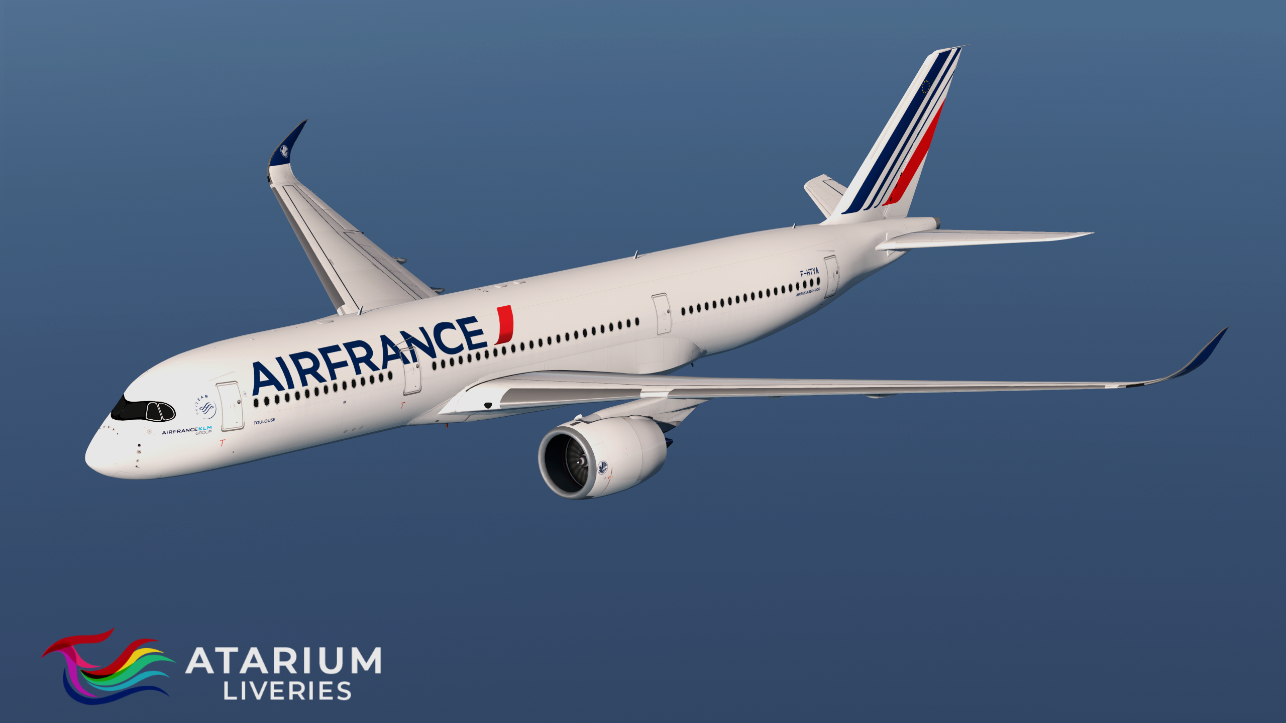 Air France [F-HTYA] A350 Flightfactor - FlightFactor - X-Plane.Org