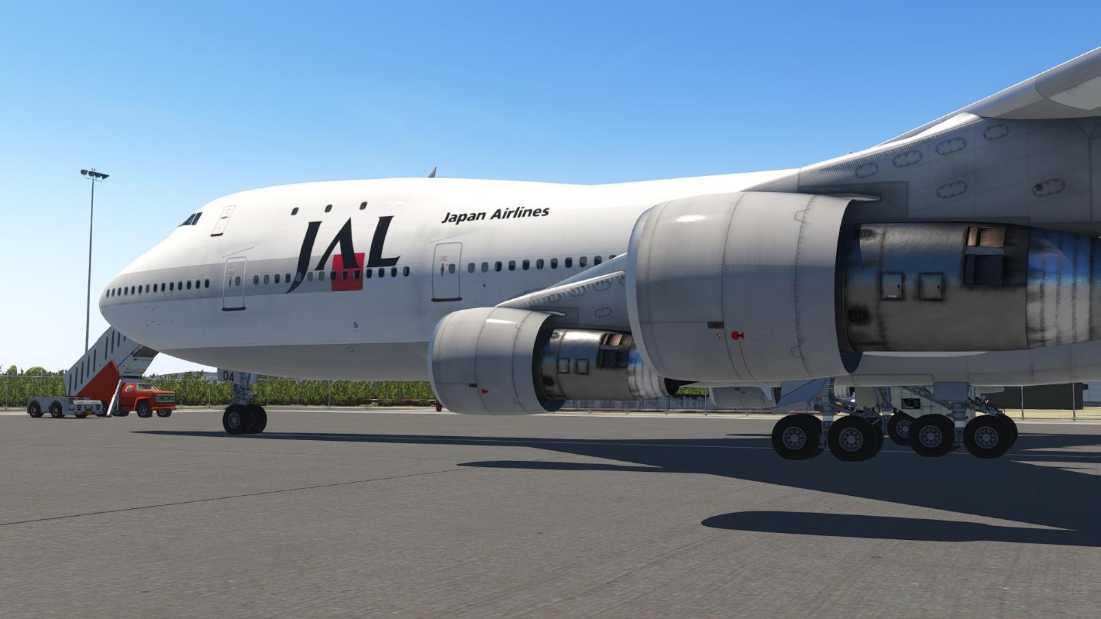 Felis 747-200 - Japan Airlines (1990s) (JA8104) - Aircraft Skins