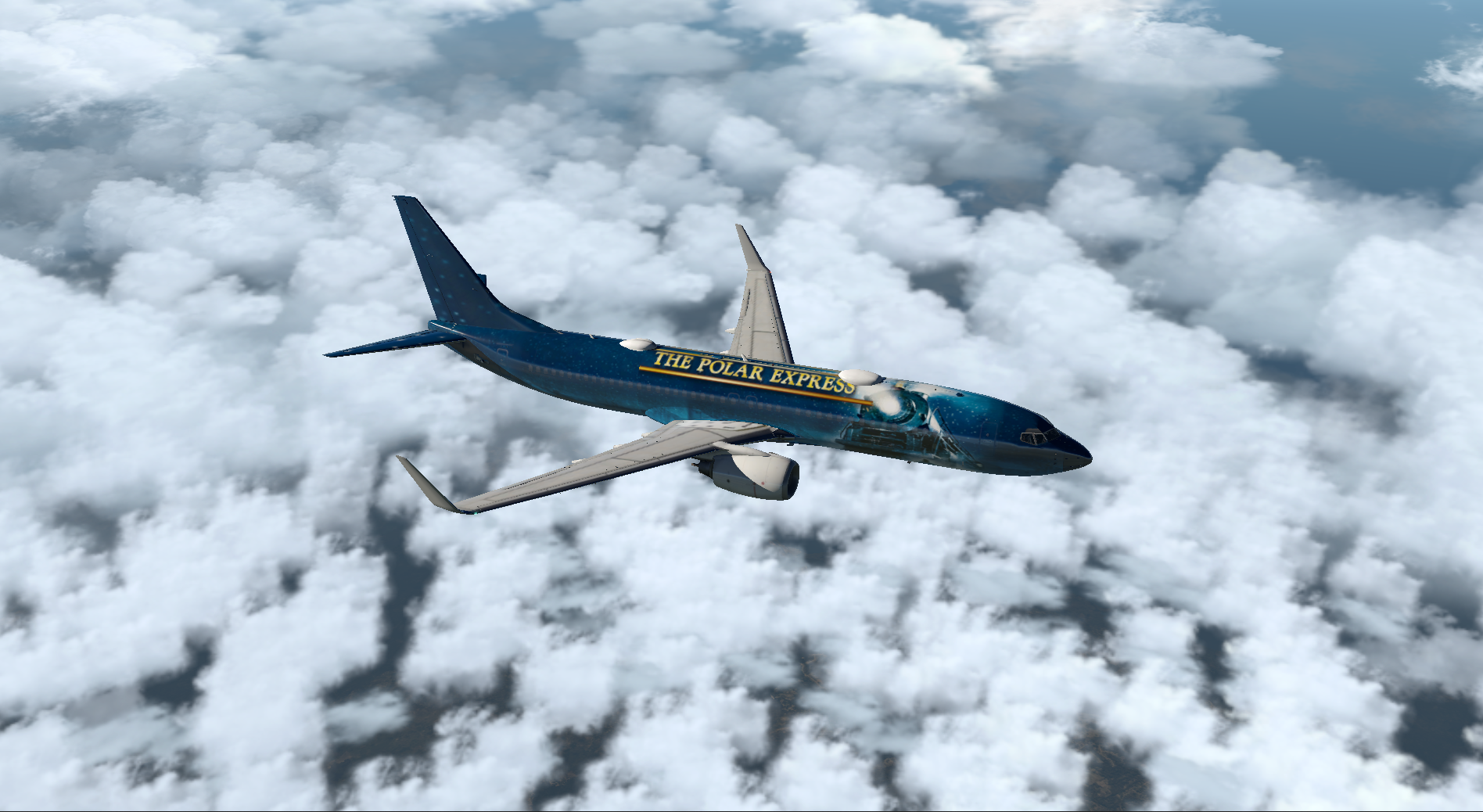 Polar Express ZIBO Livery - Zibo 737 - X-Plane.Org Forum