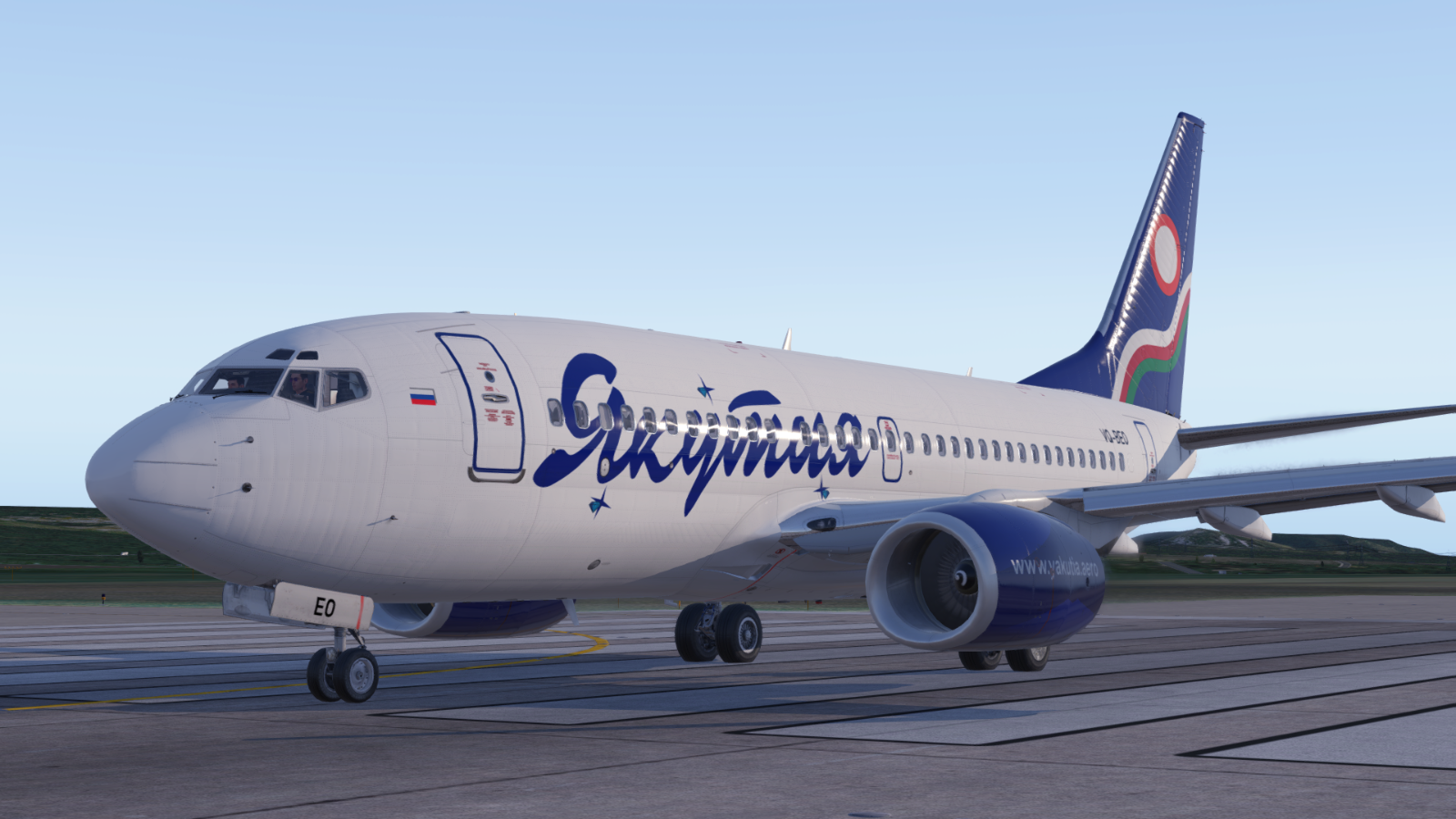 uyu Yakutia airlines LevelUp 737-700 livery (reg. VQ-BEO) - Aircraft