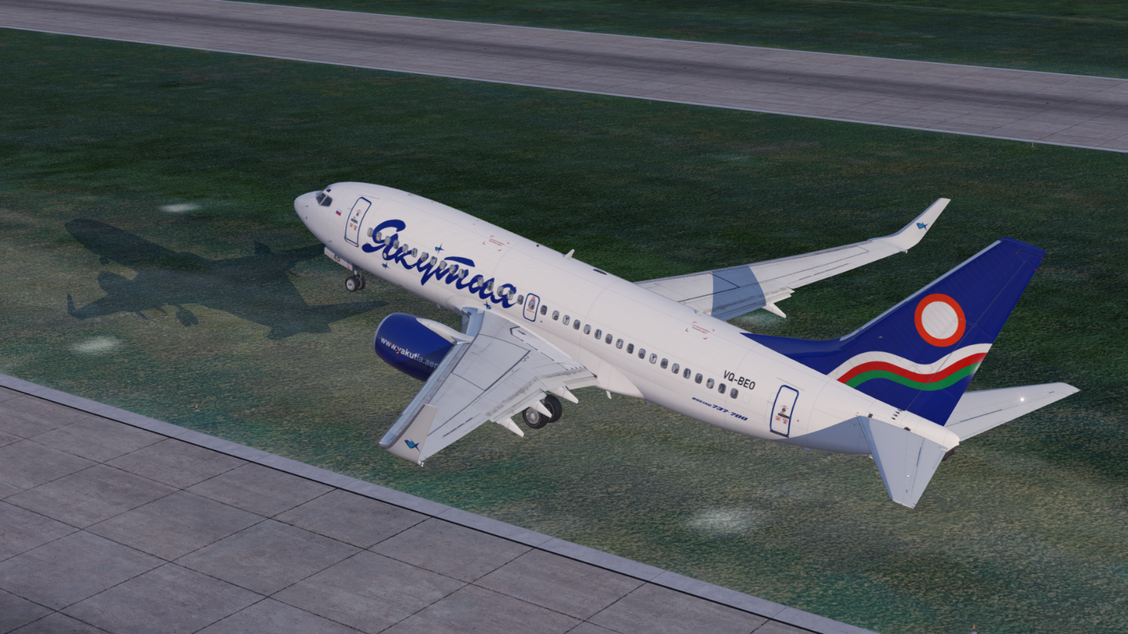 Yakutia airlines LevelUp 737-700 livery (reg. VQ-BEO) - Aircraft